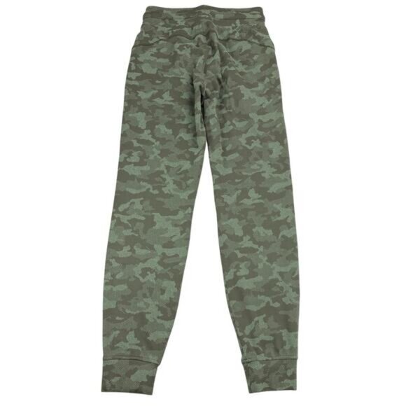 LULULEMON Ready to Rulu Jogger 29" Size 2 Heritage Camo Dark Olive Green Twill - Picture 7 of 10